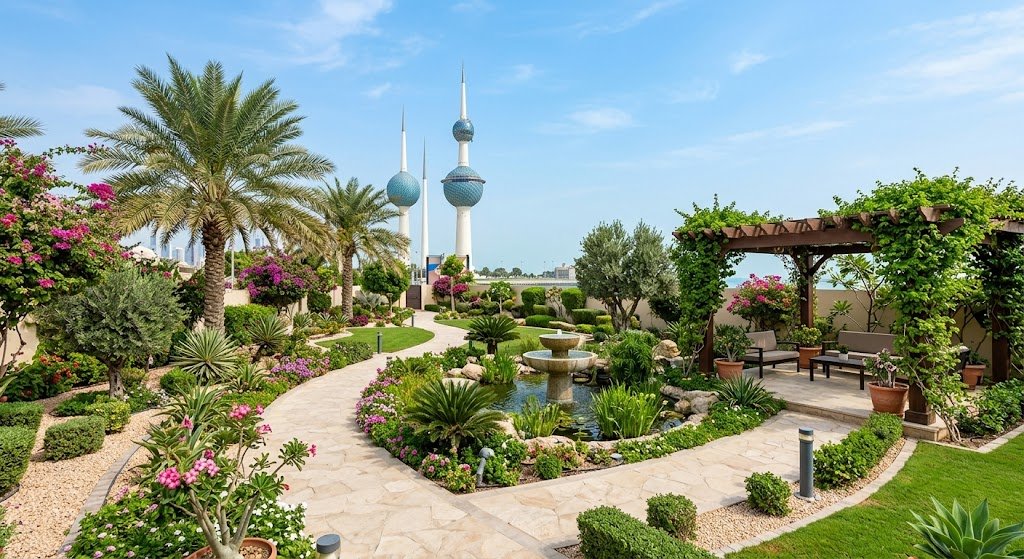 تنسيق حدائق جابر الاحمد الكويت
