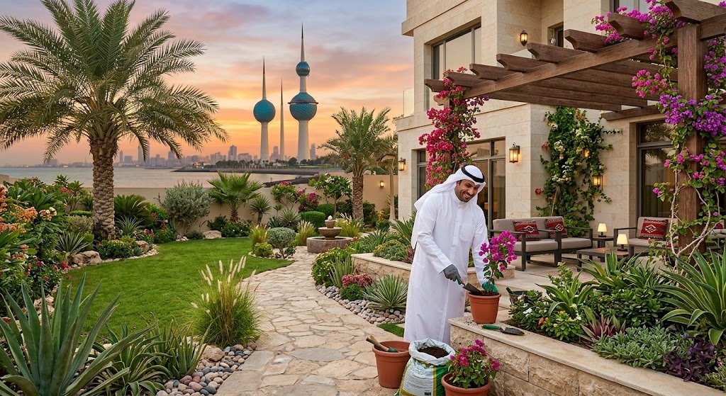 تنسيق حدائق الاحمدي الكويت